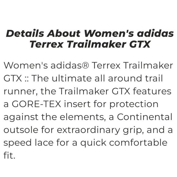 Adidas Terrex Trailmaker GTX Shoes pink black women's size 10.5 - Picture 9 of 10